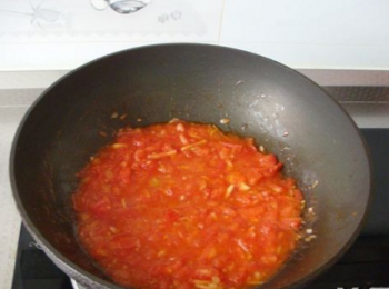 step6: 炒出汁，到成糊