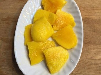 step7: 接著進行切芒果