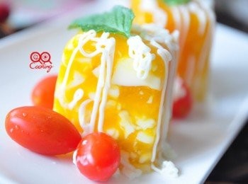 step6: 倒出來當點心或搭配主餐配菜都非常適合~