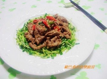 step6: 美味可口蠔油牛肉就完成囉~