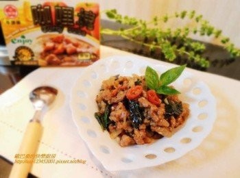 step6: 香濃夠味又下飯的咖哩辣味肉醬就完成囉。