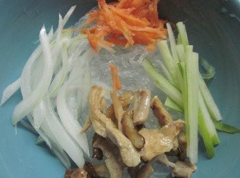 step5: 將<span class="group_3">配料</span>.作法3<span class="group_2">醬汁</span>和冬粉拌勻即可享用