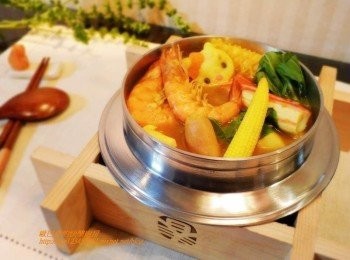 step5: 香濃味美咖哩鍋燒烏龍麵就完成囉。