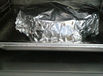 step18: 包上鍚紙用大火蒸1個半小時(共90分鐘)(如用明火要留意水份是否足夠)