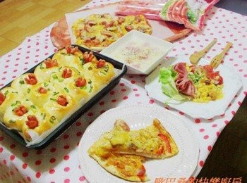 step8: 豐盛的派對美食饗宴ˊ有沒有流口水心動阿~