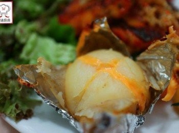 step5: 還可以加兩個芝士小焗薯