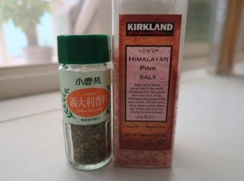 step2: 海鹽.小磨仿義大利香料