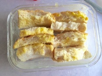 step4: 排放在焗盤上