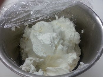 step2: 煎好，等待凍，就可以包啦
