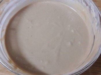 step5: 要拌至無粉粒的狀態