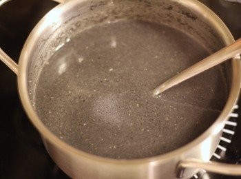 step8: 煮到杰身之後再過篩就完成喇~