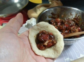 step9: 加入適量餡料