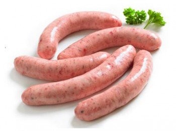 step1: 豬肉腸可在大型超市買到，也可用豬絞肉代替