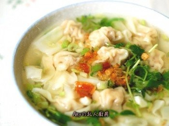 step10: 美味的餛飩湯,是大人和小孩都愛喝的喔!