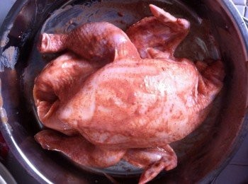 step3: 隔天取出退冷30分鐘，等待退冷的時間前15分鐘，可以預熱烤箱200度，上下火。