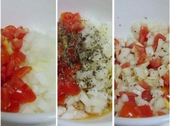 step7: 另外搭配的<span class="group_3">搭乘餡料2</span>切小丁拌勻ˊ<span class="group_4">搭乘餡料3</span>洗淨擦乾水份