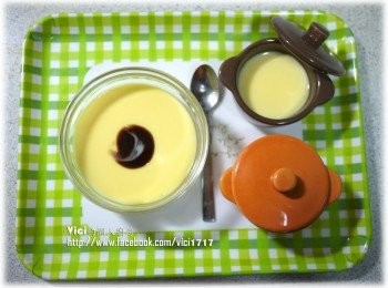 step4: 燉奶單吃或是加入水果、果醬都是一樣美味喔