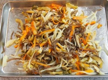 step3: 炒熟，調味，放涼