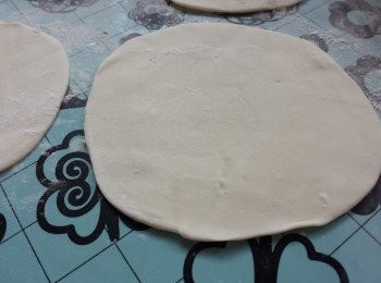 step5: 光波爐180度預熱。