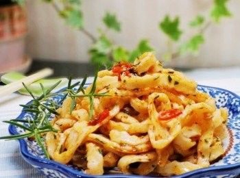 step11: 美味可口的香草油拌麵就完成囉。