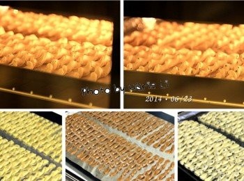 step3: 稍微轉個幾圈使餅干棒有個俏皮的螺旋狀
放進預熱好的烤箱裡烘烤至上色即可

《烘王A+ HW-9988》
《上、下火設 170度，預熱 10分鐘、烘烤 15分鐘》

先將烤箱設定好

上火：   170度
下火：   170度
時間：  25分鐘

前十分鐘為烤箱的預熱時間
待烤箱的時間剩下十五分鐘時
將擺好餅乾棒的烤盤送進烤箱裡開始烘烤

※ 每台烤箱的狀況皆不相同，請依自家烤箱的狀況做調整設定。

 

※ 直接烤，不需再額外塗奶油等等的動作喔！