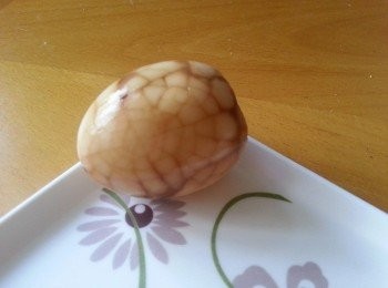 step5: 煮好後的茶葉蛋