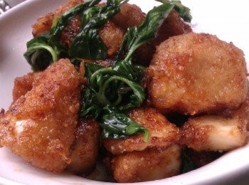 step7: 擺盤，灑些胡椒粉就可以馬上享用囉!