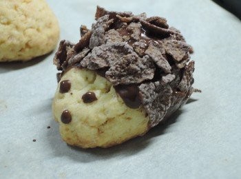 step7: 點上小眼睛跟鼻子，就完成囉