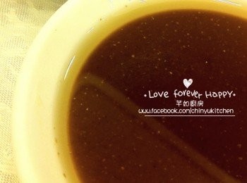 step5: 在碗內拌勻調味醬汁, 備用