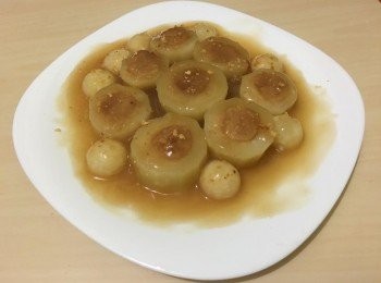 step9: 洒上適量炸蒜粒