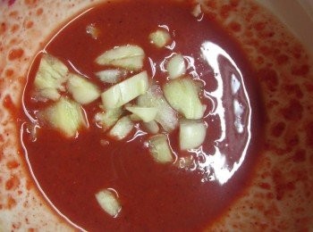 step2: 調味料除了蛋和地瓜粉外全部攪拌均勻