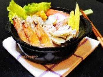 step6: 湯鮮味美香草海鮮鍋就完成囉。