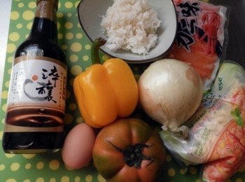 step1: 備好所有食材,蔬果洗淨切適當大小