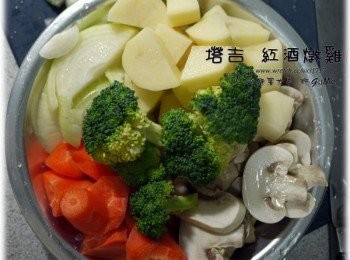 step2: 把全部蔬菜切塊