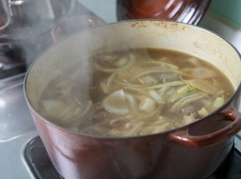 step4: 吸二次之後湯就可以很清澈了