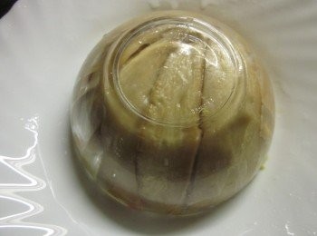 step5: 取一盤將4.倒扣