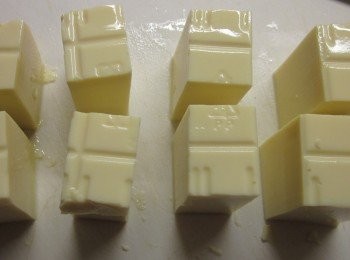 step2: 豆腐切成八塊