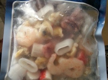 step12: 用這種包裝急凍雜錦海鮮