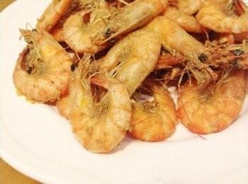 step5: 讓人吮指回味的胡椒蝦~~~ 真是對味的下酒菜!!!