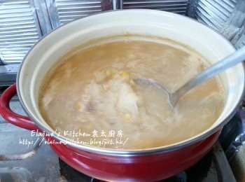 step9: 拌勻煮滾蓋上蓋用慢火煮20分鐘