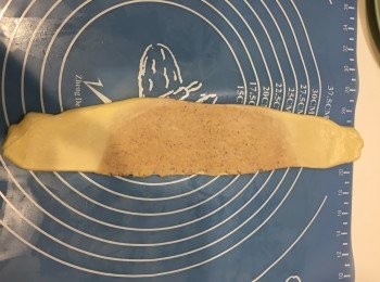 step11: 20分鐘後再用棒壓平。