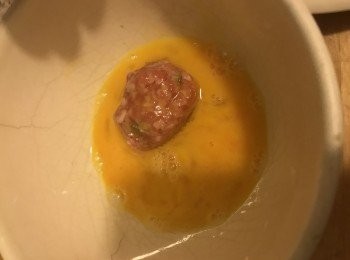 step3: 然後放在雞蛋漿