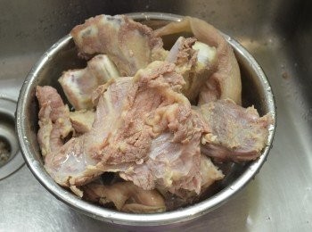 step3: 撈起用清水洗淨。