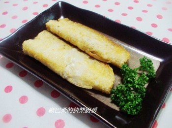 step6: 香氣四逸ˊ美味迷人的蒜香虱目魚肚就完成囉~