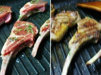 step5: 料理前取出ˊ鍋內不用放油ˊ先大火讓表面金黃焦香ˊ 再改以中小火煎熟透ˊ一面約5~6分鐘即可