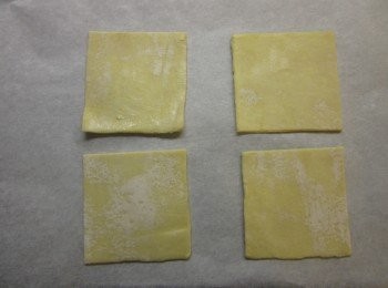 step2: 酥皮一分為四