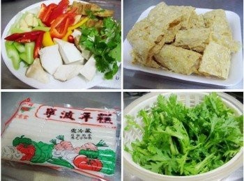 step6: 這花雕雞鍋是屬於較濃郁的火鍋ˊ可以直接就這樣吃ˊ 湯汁拿來拌飯超正點ˊ也可以邊滾邊吃ˊ易熟蔬菜類再慢慢加入ˊ 乾料吃完ˊ醬汁還可拿來再煮年糕ˊ燙青菜ˊ甚至煮粥.......... 燉煮過程如果覺得湯汁太少可酌量以上述<span class="group_2">調味</span>再行添加ˊ 鍋內配料也可自行依喜好變化運用~ 湯頭香濃ˊ有酒香沒有酒味ˊ 越來越冷的天氣來上一鍋真的超棒的ˊ 喜歡的一定要試試看。