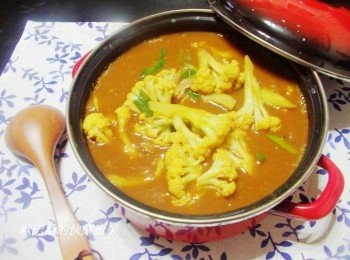 step6: .【咖哩白花椰菜】就完成囉。