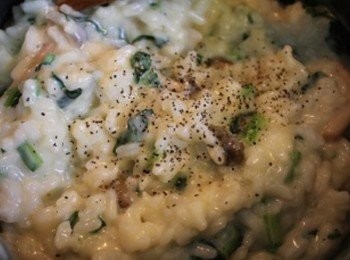 step4: 起鍋前用雞粉/鹽巴/黑胡椒粉調味即完成, 盛盤後灑上起司絲即可