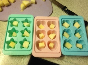 step2: 放入冰格模內